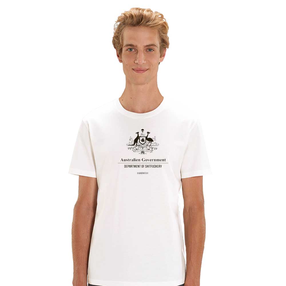 DEPT OF SH*TF*CKERY - UNISEX TEE - BLACK