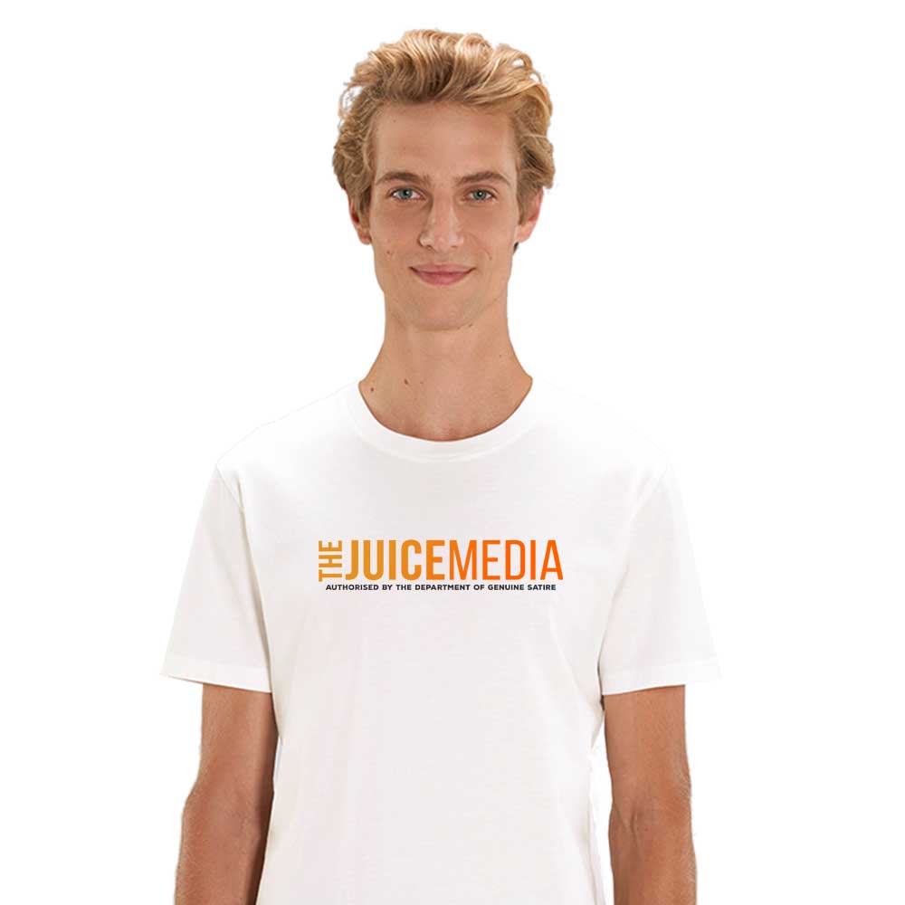 THE JUICE MEDIA - UNISEX TEE - WHITE
