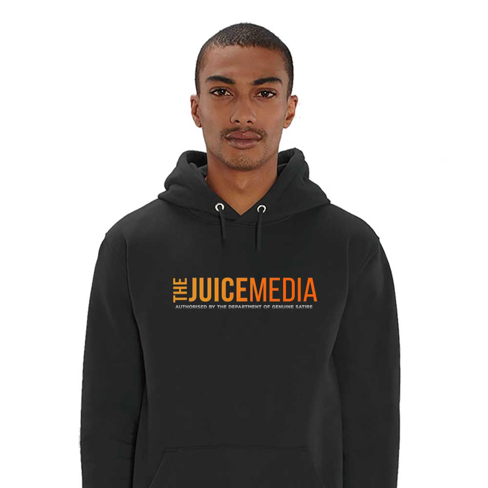 THE JUICE MEDIA - HOODIE - BLACK