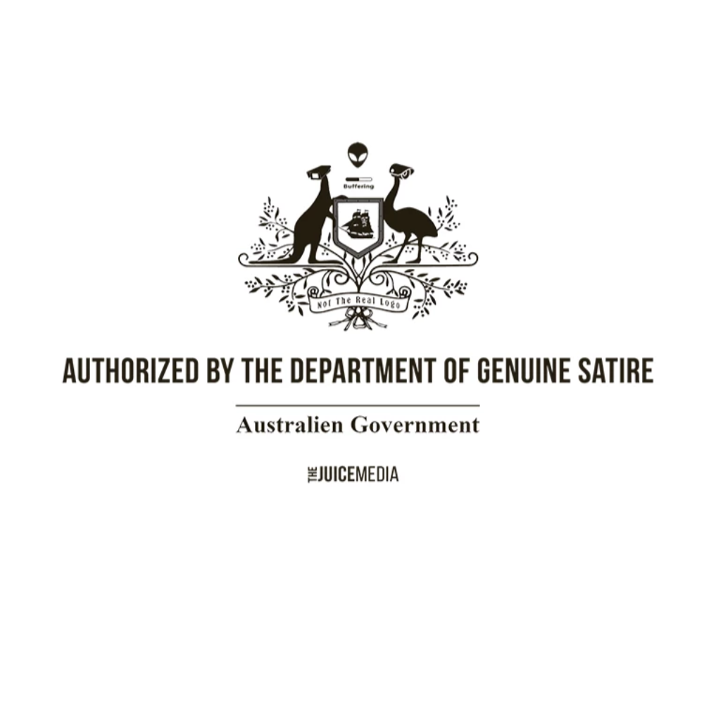 DEPT OF GENUINE SATIRE - LONG SLEEVE - WHITE