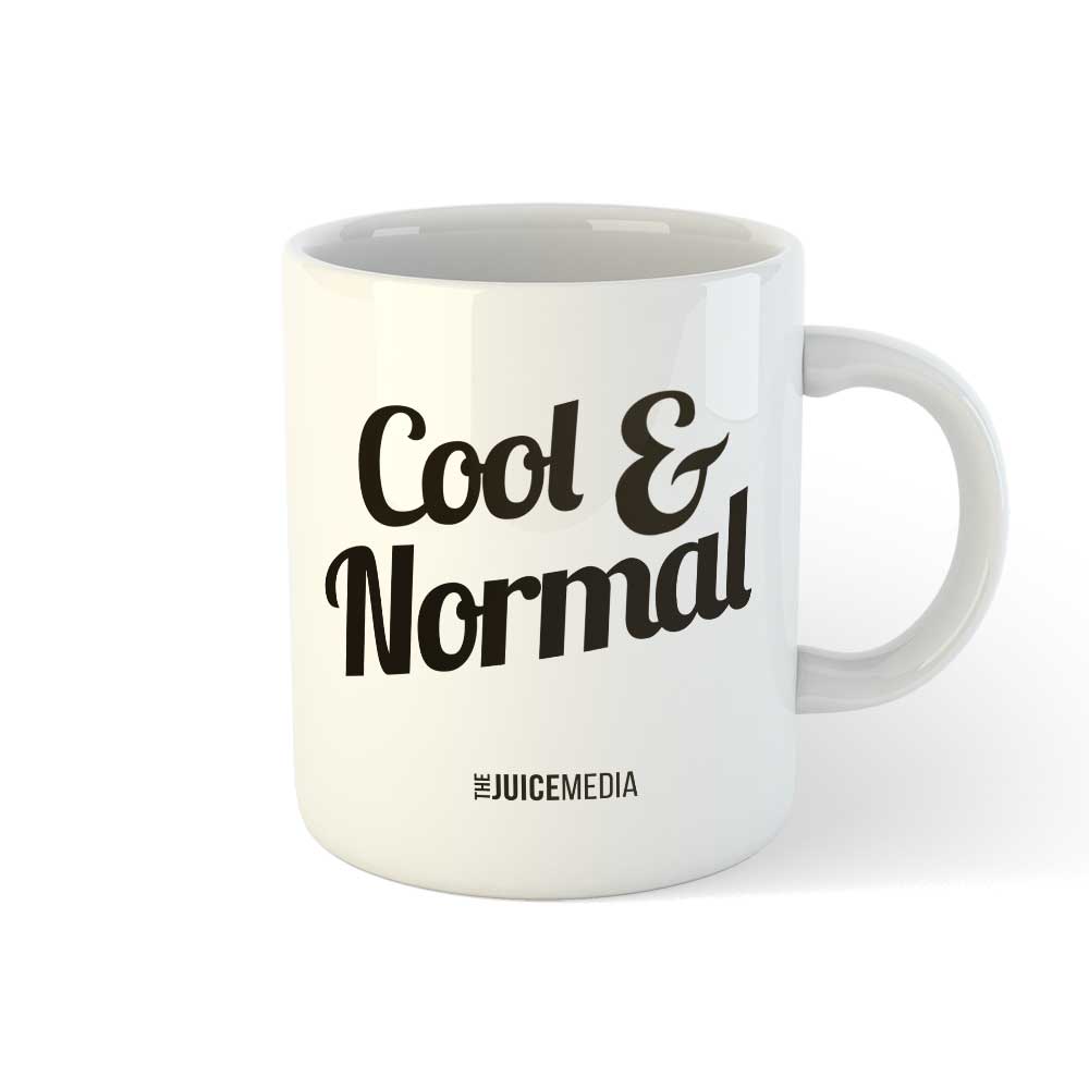 COOL AND NORMAL - MUG