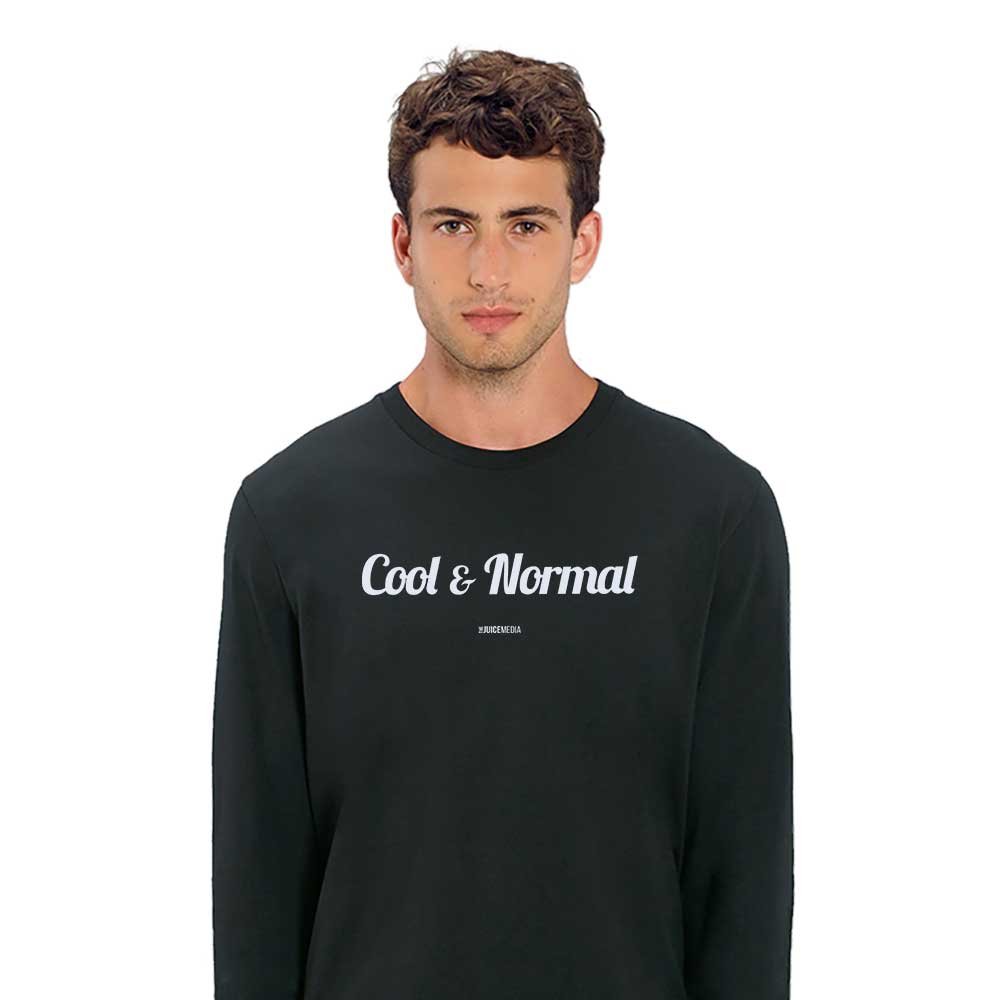 COOL & NORMAL - LONG SLEEVE - BLACK