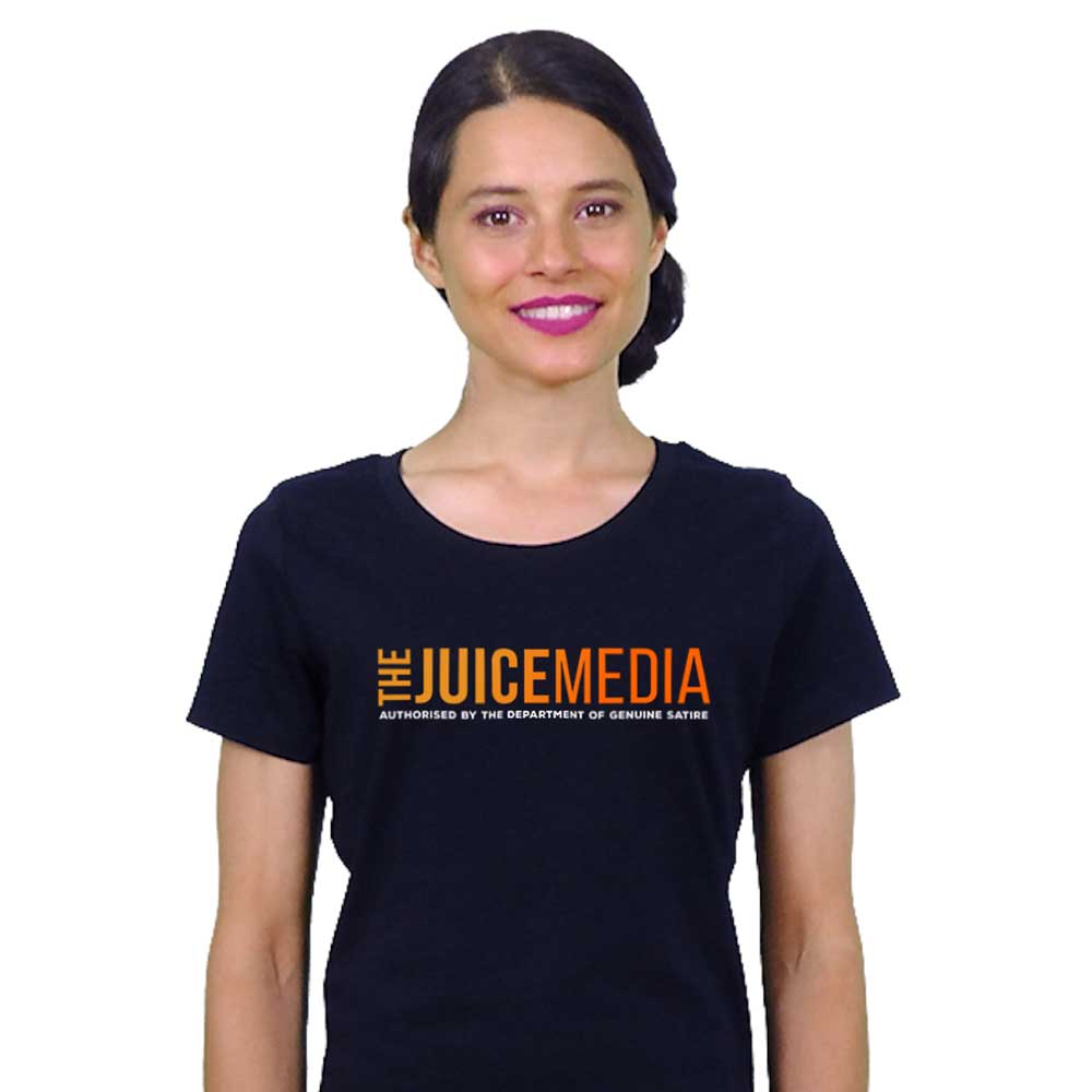 THE JUICE MEDIA - LADIES TEE - BLACK