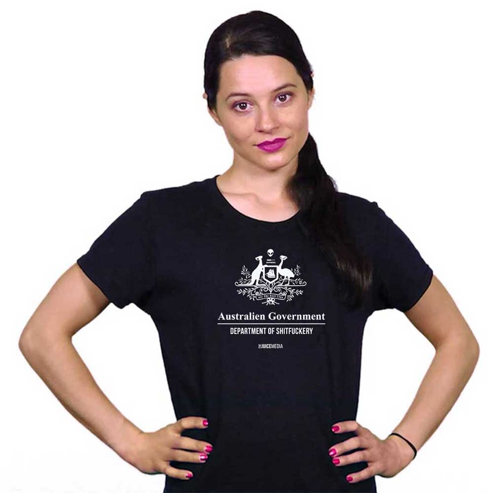 DEPT OF SH*TF*CKERY - UNISEX TEE - BLACK