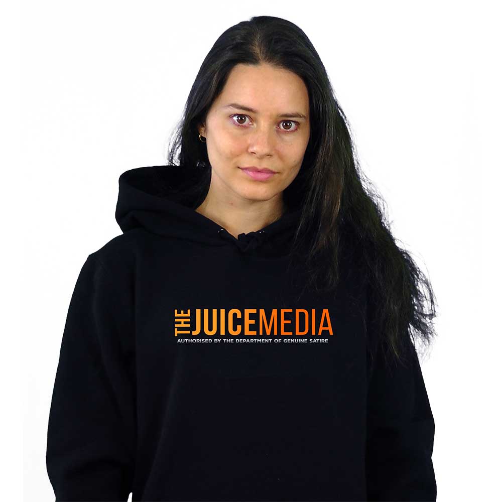 THE JUICE MEDIA - HOODIE - BLACK
